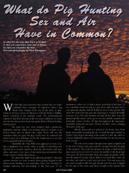 What do Pig Hunting, Sex and Air have in Common? - page 50 Issue 38 (click the pic for an enlarged view)